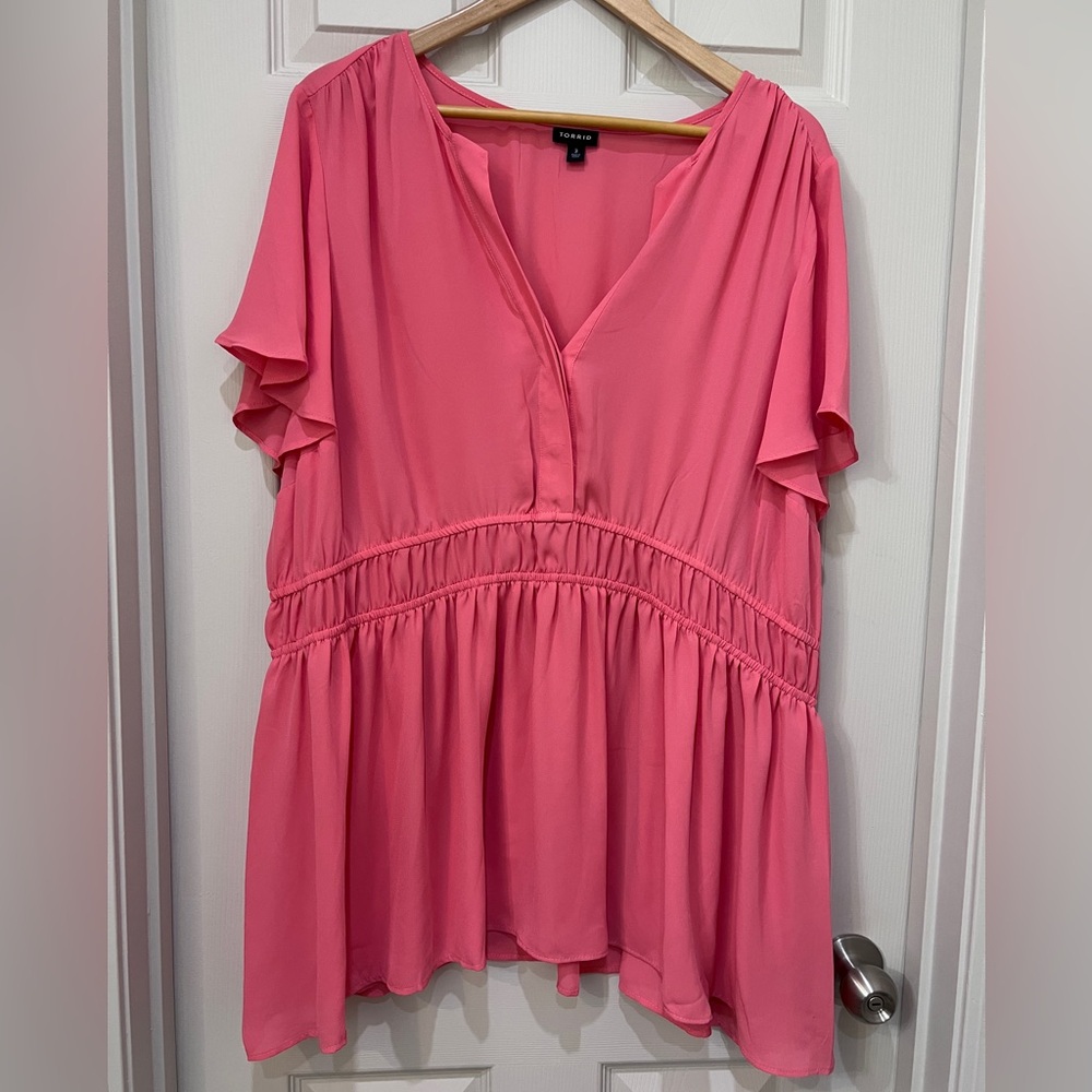 Torrid Vibrant Pink Top